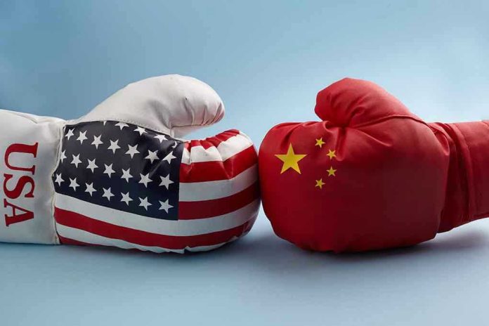 1711953103 USA and China boxing gloves facing each other