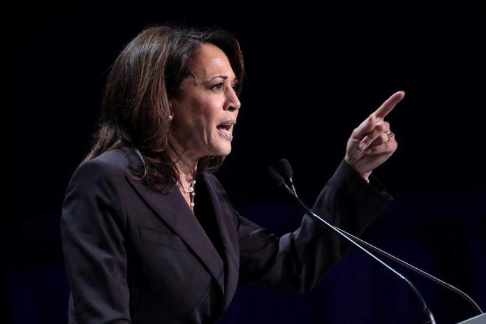 1851857713 Person speaking at podium with raised finger.