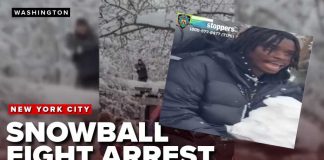 ARREST made after New York City Police pelted with