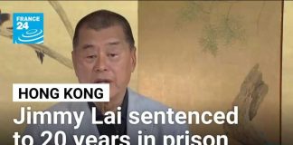 Hong Kong sentences pro-democracy tycoon Jimmy Lai to 20