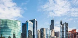 Pier Shooting Shatters “Safe Chicago” Chicago skyline featuring modern skyscrapers along a river