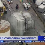 Officials concerned tank with toxic chemicals could explode in Garden Grove