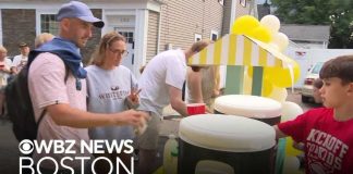 Kids' lemonade stand in South Boston reopens after armed robbery