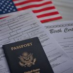 Supreme Court Showdown: No GOP Plan B A passport and birth certificate on a table with an American flag in the background