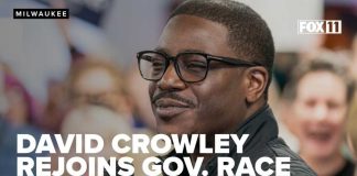 Burner Account Bombshell Rattles Wisconsin Race David Crowley relaunches campaign for Wisconsin governor