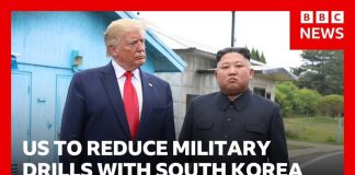 Trump Cuts South Korea Military Drills Citing Iran Snub