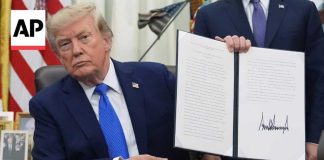 Trump signs immigration actions on birthright citizenship and 'birth tourism'