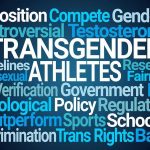 Race War Erupts Over WNBA Star Word cloud on transgender athletes debate