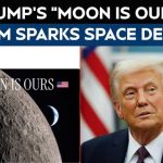 Trump Declares: ‘THE MOON IS OURS’ Trump Whines to ISS Crew About Not Having a Moon Crater for Him