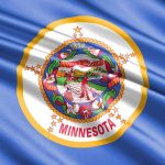 Minnesota Takes Texas to Court Over ICE Agent Minnesota state flag with detailed seal on blue field