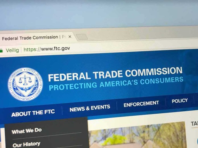 shutterstock_1103082191 web browser showing the Federal Trade Commission website header