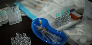 Botched Execution Leaves Woman UNCONSCIOUS Medical syringes and vials arranged on a table